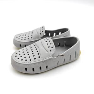 Floafers Prodigy Driver Shoes Round Toe Kids' Harbor Mist Gray Size US C7